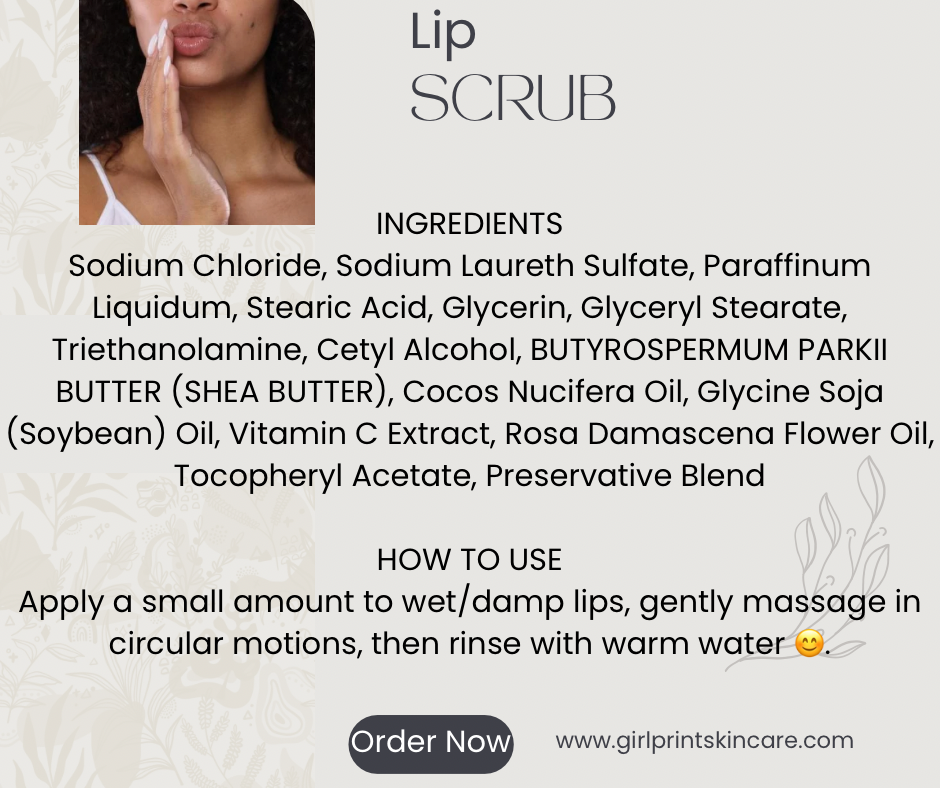 Lip Scrub ( fragrance free )