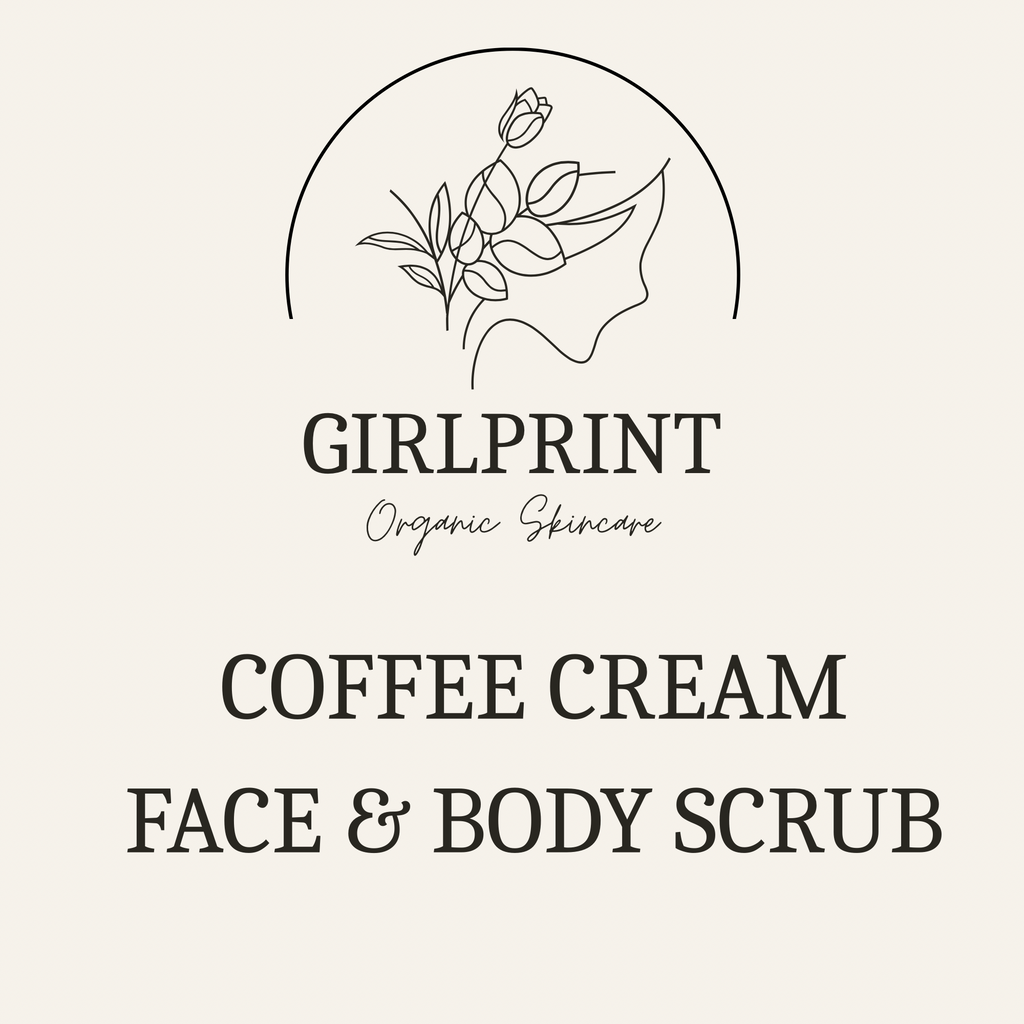 Coffee Cream Face & Body Scrub ( fragrance free )