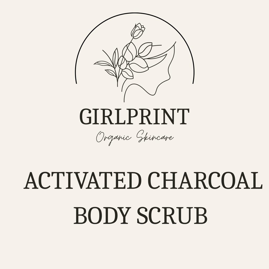 Activated Charcoal Body Scrub (fragrance free )